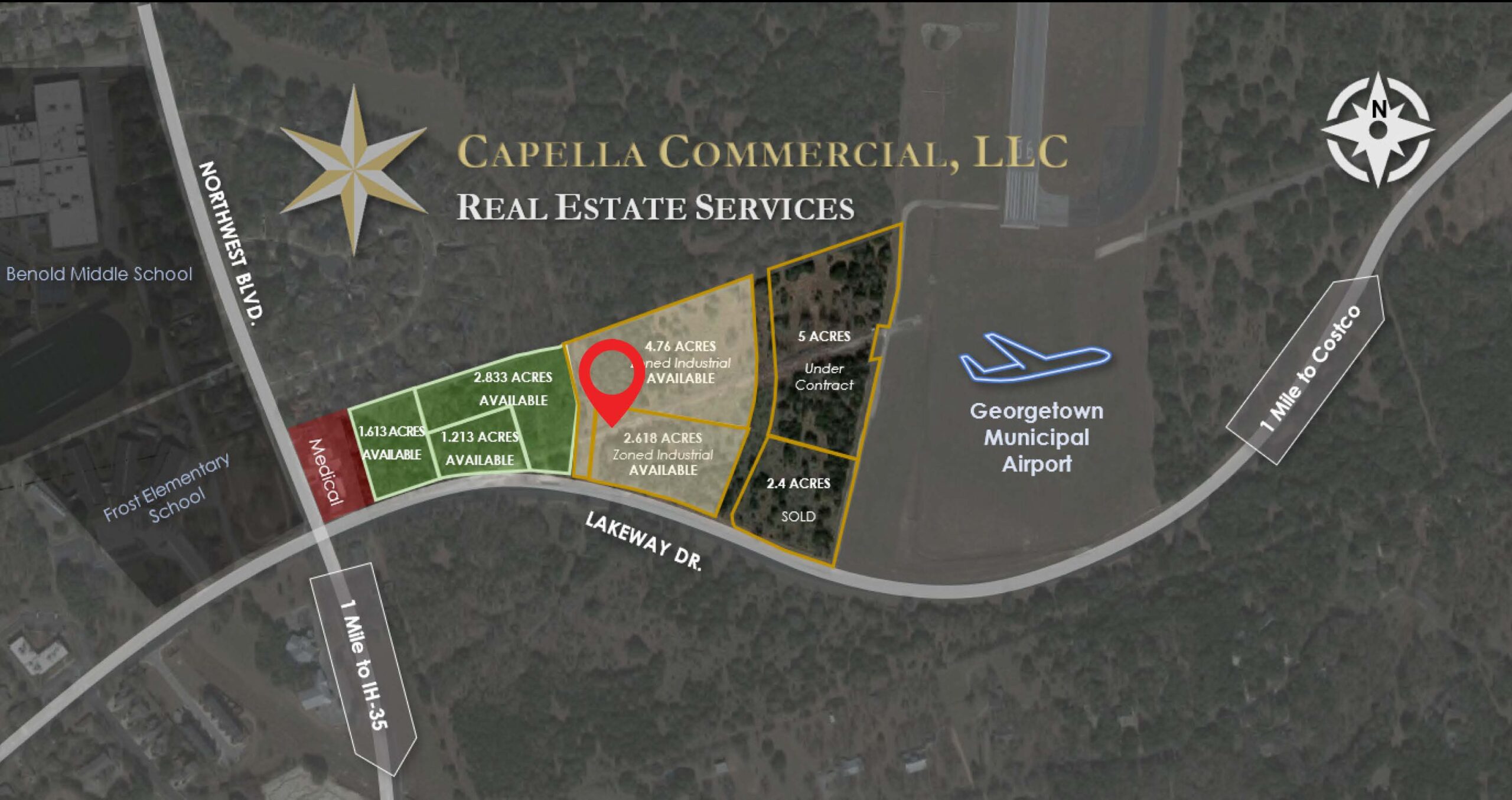 2.6 Ac. Industrial Opportunity in Georgetown