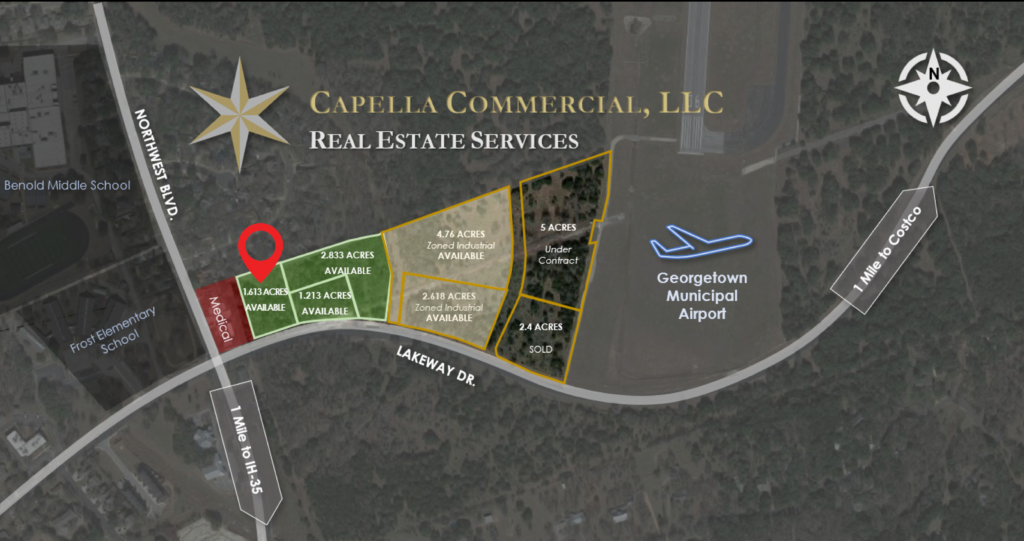 1.6 Acre Commercial Opportunity in Georgetown