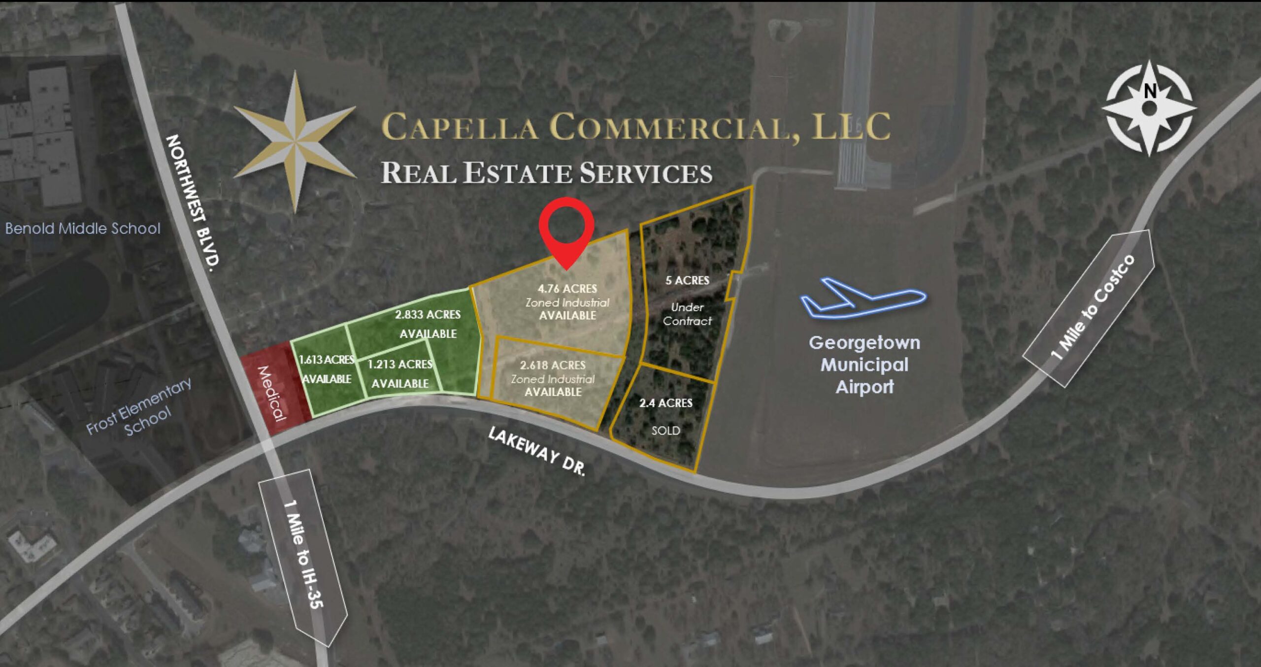 4.76 Ac. Industrial Opportunity in Georgetown