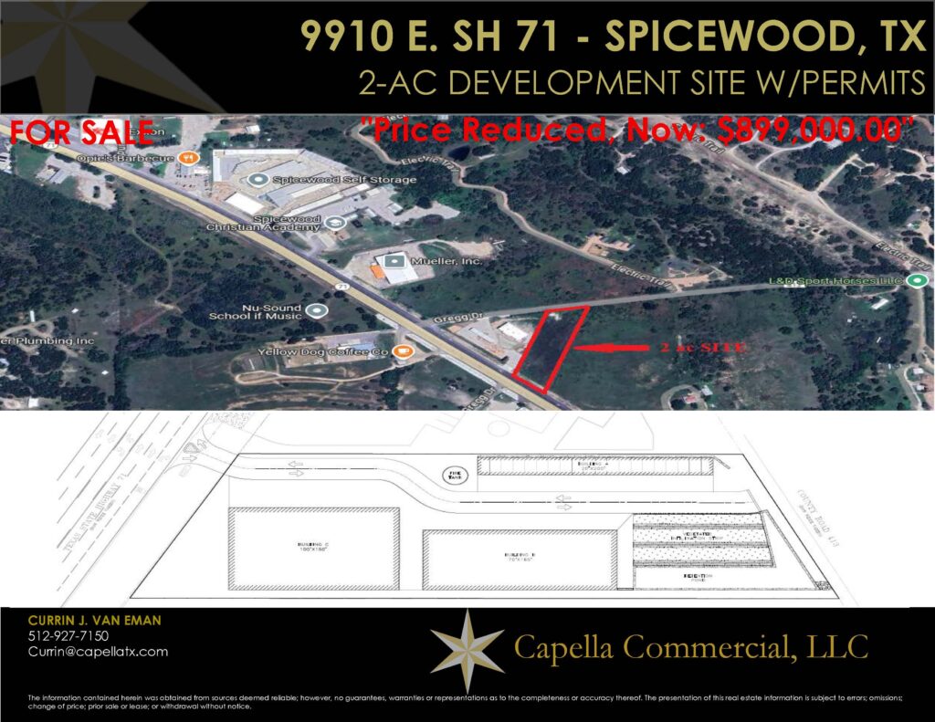 9910 Hwy 71 Spicewood – FOR SALE