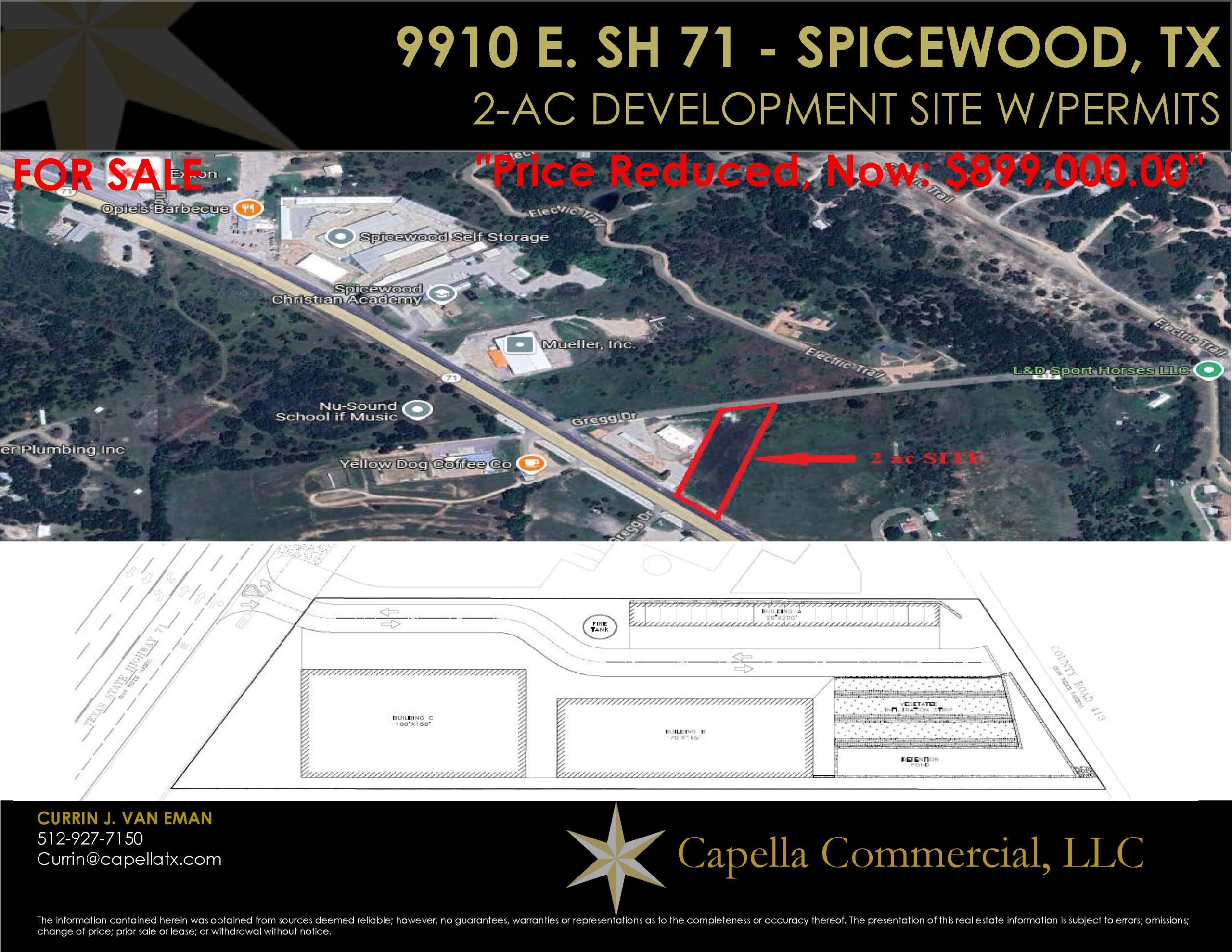 9910 Hwy 71 Spicewood – FOR SALE