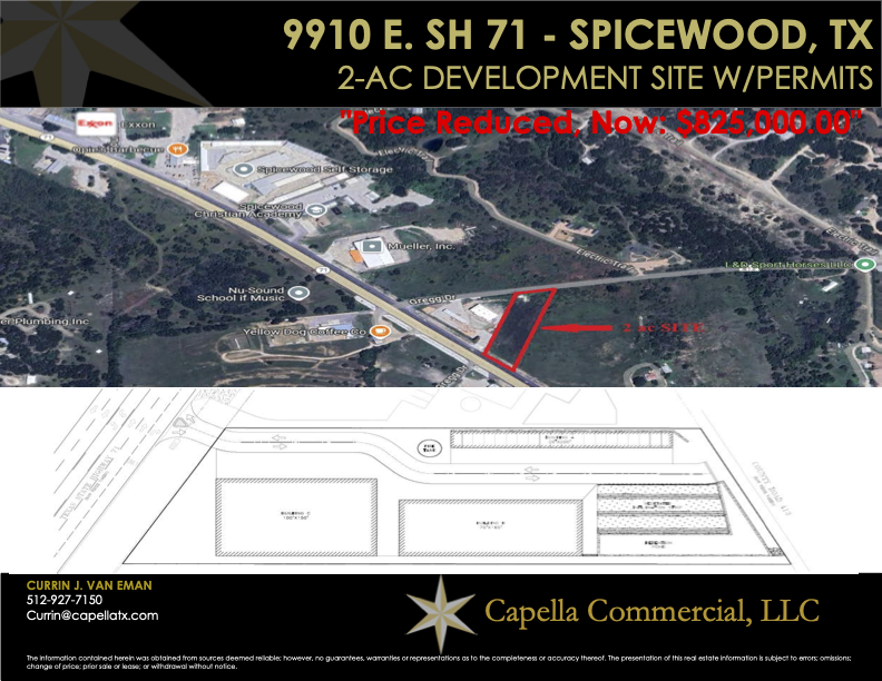 9910 Hwy 71 Spicewood – FOR SALE